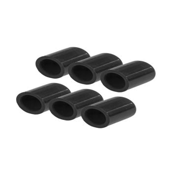 Proflow Silicone Vacuum Port Block Off 6mm x 6pcs Black PFESVP130