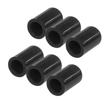 Proflow Silicone Vacuum Port Block Off 12mm x 6pcs Black PFESVP170