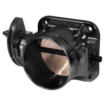 Proflow Throttle Body Universal 80mm Bore Size MPI Billet Aluminium Black Anodised PFETBU80BK