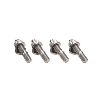 Proflow Turbocharger Stud Kit Grade 5 Titanium M10x1.25 50mm Length Set of 4 PFETI-TBSTUD