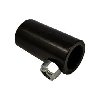 Proflow Steering Shaft Coupler Steel 13/16in. -36 Spline To 3/4in. Round 2in. Overall Length Non Flex PFEUSC-006
