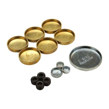 Proflow Freeze Welsh plugs Brass For Ford 221-302 351W Kit PFEWP-3818015