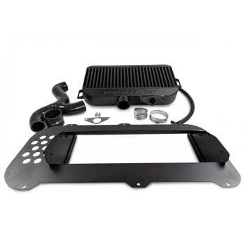 PWTMIC08B Process West Top Mount Intercooler Kit Black fits Subaru 04-07 Forester XT