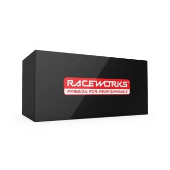 Raceworks 3/8in-24 Inverted Female Tee with Mounting Tab RWF-385-SS