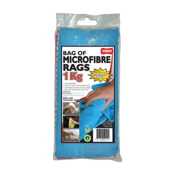 Kenco Bag Of Microfibre Rags 1Kg