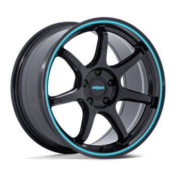 Rotiform RC208 BPU 19x9.5 5x112 +30 Offset Black Wheel