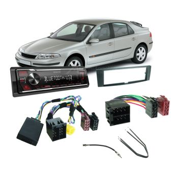 Renault Laguna II Phase II 2007-2008 Single DIN Head Unit Upgrade Kit