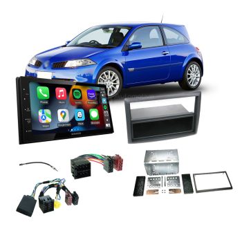 Renault Megane 2004-2009 Apple CarPlay Android Auto Head Unit Upgrade Kit