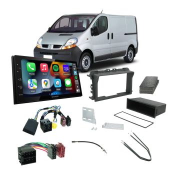 Renault Trafic X83 2004-2010 Apple CarPlay Android Auto Head Unit Upgrade Kit