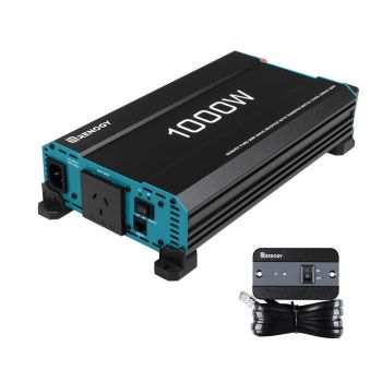 Renogy 1000W 12V to 230V/240V Pure Sine Wave Inverter R-INVT-PUH1-101235