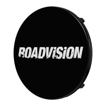 RoadVision BPLC-1090B Protective Lens Cover Black 9" Suits RDL6900 Series With Logo
