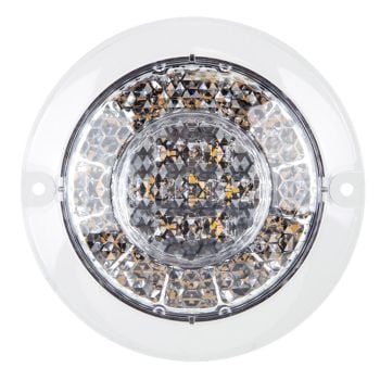 RoadVision BR170W LED Reverse Lamp Br170 Series 10-30V Clear Lens Recessed Mount