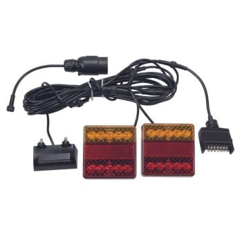 RoadVision BR208K6X4 LED Trailer Lamp Kit 6X4 12V Stop/Tail/Ind/Ref/Lic