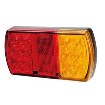 RoadVision EL207 LED Rear Combination Lamp 12V Stop/Tail/Ind/Ref Surface