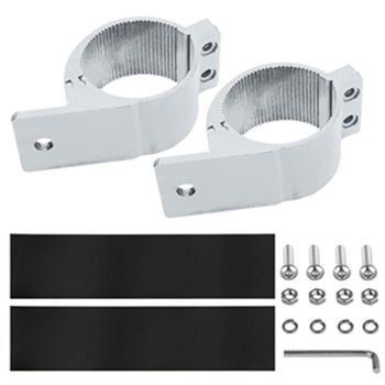 RoadVision RBC6065S Bull Bar Clamp 60-65mm 2.5In Suits Bar & Work Light Tubular