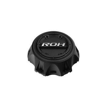 ROH Center High Cap 6-Stud 6x139.7 Tall Black
