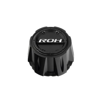 ROH Steel High Center Cap 6x139.7 75mm Black
