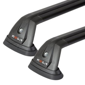 Rola Pair Flush Bar Roof Racks fits Mitsubishi Outlander ZM 8/2021 on Factory Point Mount APX158-2
