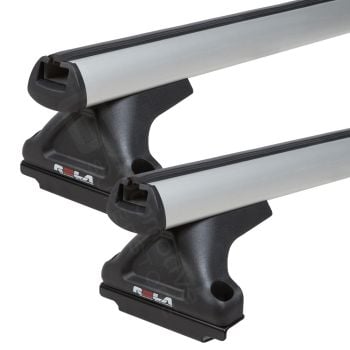 Rola Pair Thru Bar Roof Racks fits Mitsubishi Pajero NM Pajero NP Factory Point Mount CRM04-2