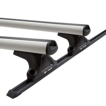 Rola Pair Thru Bar Roof Racks fits Mercedes-Benz Vito Gen I 2/1998-4/2004 Track Mount CTB05-2