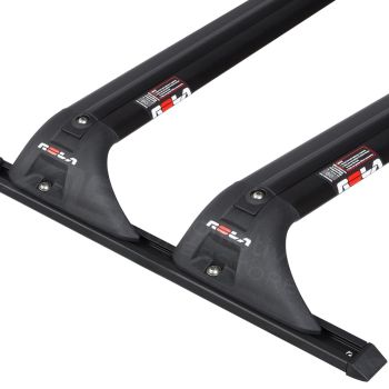 Rola Pair Flush Bar Roof Racks fits Mercedes-Benz Vito 2/1998-1/2004 Track Mount TBX005