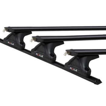 Rola Triple Thru Bar Roof Racks fits Volkswagen Caravelle & TranSporter Type IV Track Mount TMEX34-3