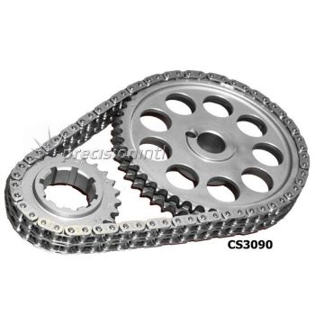 Rollmaster CS3090 Gold Series Timing Set Ford 351C H/Perf Steel Dual Roller