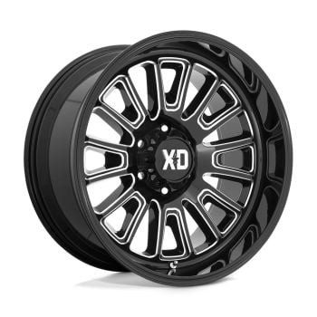 XD XD864 Rover 22x12 6x135 -44 Offset Black Wheel
