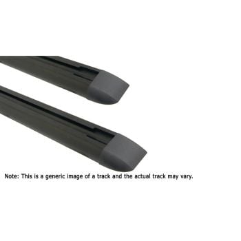 Rhino Rack RTC Canopy/Ute Track Set 1.2m Black RTC12