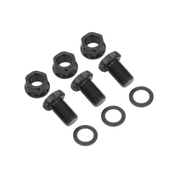 RTS ARP Torque Converter Bolt with Nut/Washer 7/16" UNF 1.250" UHL 3-Pack RTS-TC716BOLTGM2