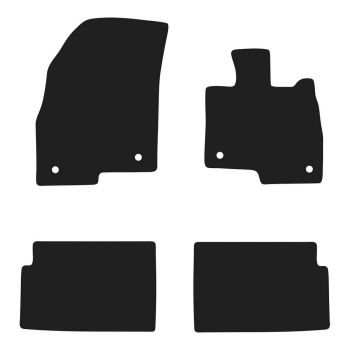 RubberTree ECO Carpet Car Mats fits Chery Tiggo 7 Pro 2023-on CH005RCBL