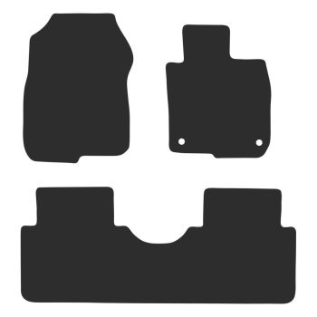 Rubbertree Executive Rubber Car Mats fits Honda Cr-V 5th Gen 5 Seat 2017-2022 HN090TPR