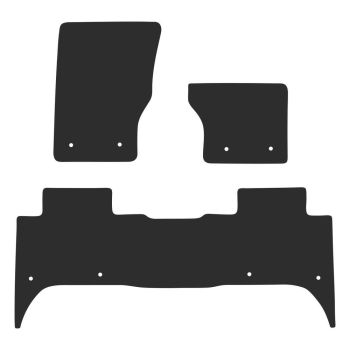 Rubbertree Executive Rubber Car Mats fits Land Rover Range Rover Sport 2nd Gen L494 2013-2022 LR018TPR