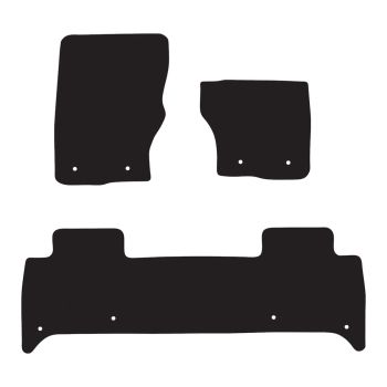 Rubbertree Executive Rubber Car Mats fits Land Rover Discovery 5 2017+ LR022TPR
