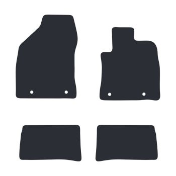 RubberTree Eco Carpet Car Mats fits Lexus CT 200 Hybrid 2011+ LX016RCBL