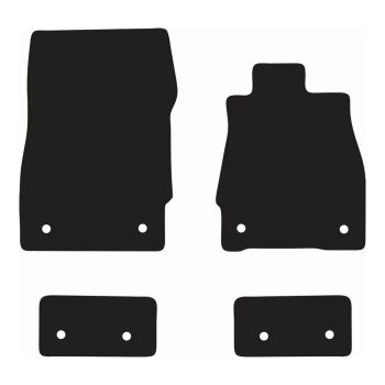 RubberTree ECO Carpet Car Mats fits Lexus LC 500 1st Gen 2019-on LX037RCBL