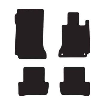 RubberTree Eco Carpet Car Mats fits Mercedes C Class Auto W204 Sedan 07-14 MB027RCBL