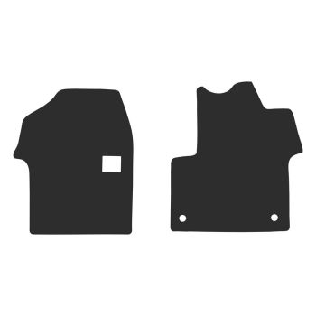 RubberTree Executive Rubber Car Mats fits Peugeot E-Expert 3rd Gen EV 2023-on PU057TPR