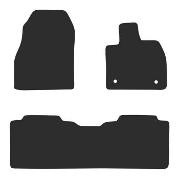 RubberTree ECO Carpet Car Mats fits Subaru Solterra 2024-on SB043RCBL