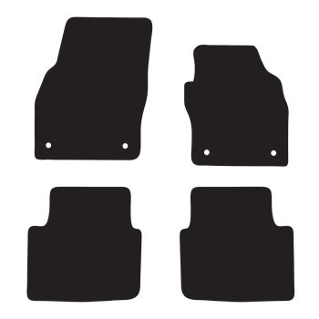 Rubbertree Executive Rubber Car Mats fits Skoda Scala 2019+ SK020TPR