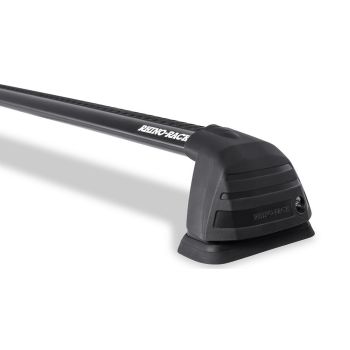 Rhino Rack Vortex ROC25 Flush Black 2 Bar FMP Roof Rack fits Mitsubishi Outlander Sport 11-On RV0302B