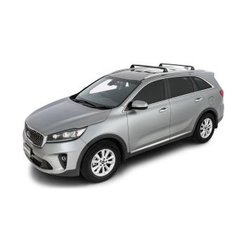 Rhino Rack Vortex RVP Black 2 Bar Roof Rack fits Kia Sorento Gen3 2 Bar RVP87