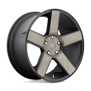 DUB S116 BALLER 24x10 5x127 +19 Offset Black Wheel