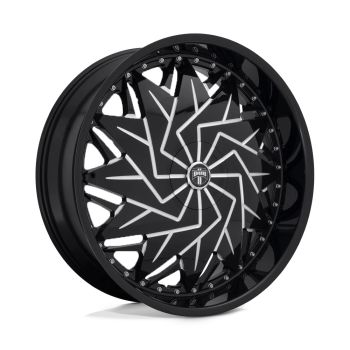DUB S231 DAZR 26x10 5x114.3 +5 Offset Black Wheel