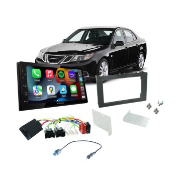 Saab 9-3 2006-2011 Manual Apple CarPlay Android Auto Head Unit Upgrade Kit