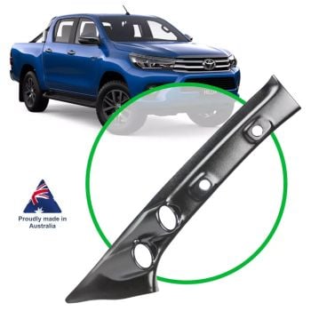 SAAS SGP1103S Gauge Pillar Pod fits Toyota Hilux 2015-on GUN Series Single Piece
