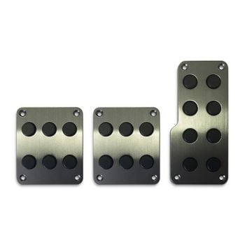 SAAS SPKM8583 Pedal Pad Kit Charcoal Steel Manual