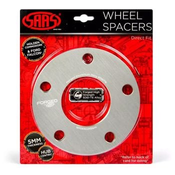 SAAS WS512069505 Commodore VB-VZ 5mm Wheel Spacers Forged HubCentric 5x120 PCD 69.5 Bore