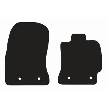 RubberTree Front Executive Rubber Car Floor Mats fits Subaru BRZ 13-21 SB022TPR-F