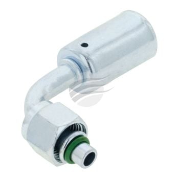 Jayair SB1321J A/C Fitting 90 Degree 6 Steel Beadlock